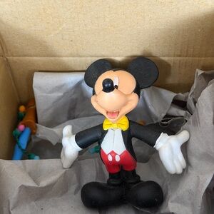 Disney Mickey Mouse Figure - Black, Red, Yellow, White